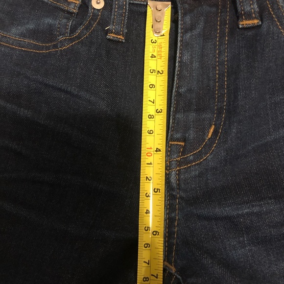 MADEWELL 9 HIGH RISER SKINNY SKINNY DENIM JEANS SIZE(23) - Picture 12 of 15